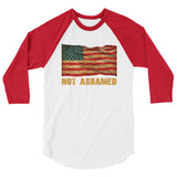 Not Ashamed | Premium Men's 3/4 Sleeve Shirt