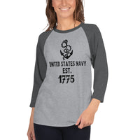 US Navy Est. 1775 | Premium Womens Long-sleeved Shirt