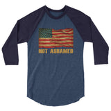 Not Ashamed | Premium Men's 3/4 Sleeve Shirt