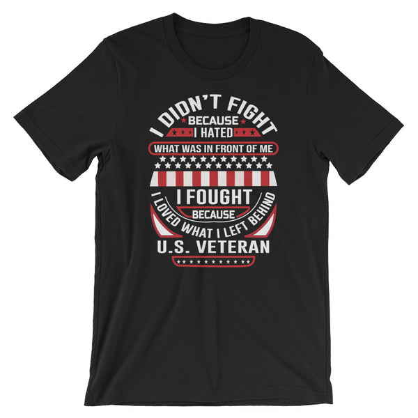 I Didn't Fight Because I Hated Whats In Front Of Me | Premium Mens T-Shirt