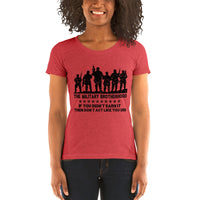 Military Brotherhood | Premium Womens T-Shirt