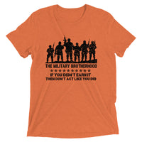 Military Brotherhood | Premium Mens T-Shirt