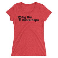 By The Bootstraps Laces | Premium Womens T-Shirt