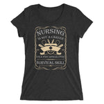 Nursing Is Not A Career It's A Skill | Premium Women's T-Shirt