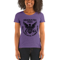 Graduated from Great Lakes Navel Training Center | Premium Womens T-Shirt