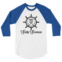 Salty Seaman | Premium Men's 3/4 Sleeve Long Shirt