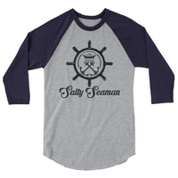 Salty Seaman | Premium Men's 3/4 Sleeve Long Shirt