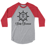 Salty Seaman | Premium Men's 3/4 Sleeve Long Shirt