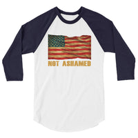 Not Ashamed | Premium Men's 3/4 Sleeve Shirt