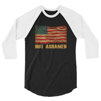 Not Ashamed | Premium Men's 3/4 Sleeve Shirt