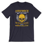 Airforce Physical Prowess Of A Marshmallow | Premium Mens T-Shirt
