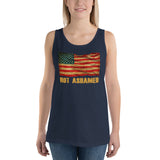 Not Ashamed America Flag | Premium Women's Tank