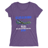 Global Hawk Yes We Are Spying Duh | Premium Women's T-shirt