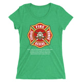 Fire Fighters Need Some Love Too | Premium Womens T-Shirt