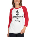 US Navy Est. 1775 | Premium Womens Long-sleeved Shirt