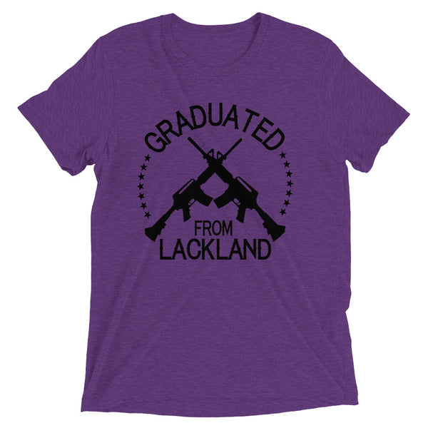 Graduated from Lackland | Premium Mens T-Shirt