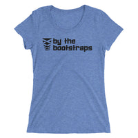 By The Bootstraps Laces | Premium Womens T-Shirt