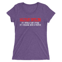 Military Intel, Totally Not Spying | Premium Womens T-shirt