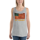 Not Ashamed America Flag | Premium Women's Tank