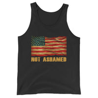 Not Ashamed Flag | Premium Mens Tank