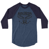 By The Bootstraps Eagle | Premium Women's 3/4 Sleeve Shirt