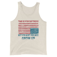 This Is For Distress Flag | Premium Mens Tank