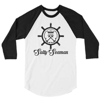 Salty Seaman | Premium Men's 3/4 Sleeve Long Shirt