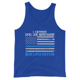 I Support Local Law Enforcement | Premium Mens Tank