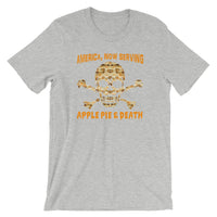 America Now Serving Apple Pie & Death | Premium Mens T-Shirt