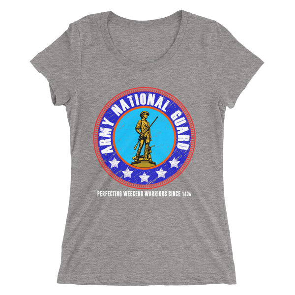 Army National Guard Weekend Warrior | Premium Womens T-Shirt