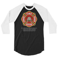 Fire Fighters | Premium Men's 3/4 Sleeve Shirt