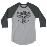 By The Bootstraps Eagle | Premium Women's 3/4 Sleeve Shirt