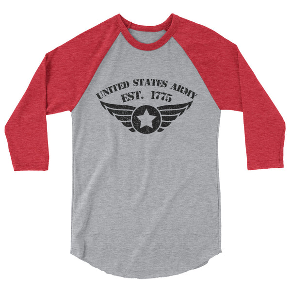 United States Army Est 1775 | Premium Men's 3/4 Sleeve Long Shirt