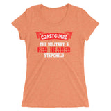 Coast Guard Red Headed Step Child | Premium Womens T-Shirt