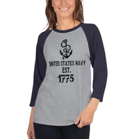 US Navy Est. 1775 | Premium Womens Long-sleeved Shirt