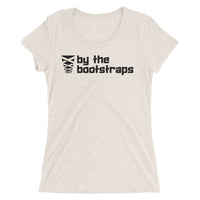 By The Bootstraps Laces | Premium Womens T-Shirt