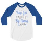 Keep Tiny Humans Alive | Premium Women's 3/4 Sleeve Shirt