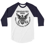 Graduated From Great Lakes Naval Training Center | Premium Men's 3/4 Sleeve Long Shirt