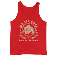 My Six Pack Is In The Back Of The Fridge | Premium Mens Tank