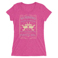 Nursing Is Not A Career It's A Skill | Premium Women's T-Shirt