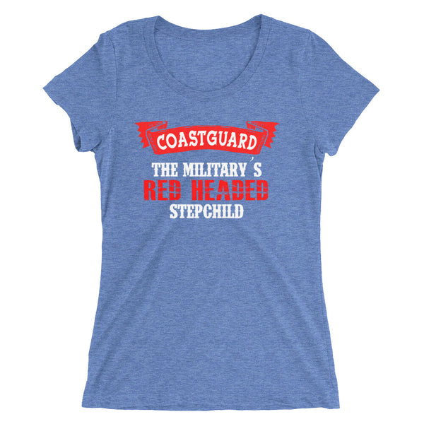 Coast Guard Red Headed Step Child | Premium Womens T-Shirt