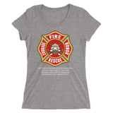 Fire Fighters Need Some Love Too | Premium Womens T-Shirt